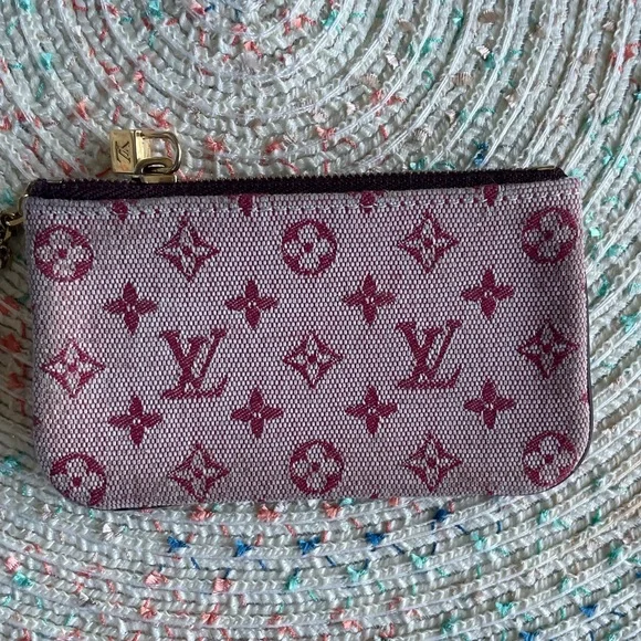 Louis Vuitton - Mini Lin Key Cles - VintageBeautiful Condition!